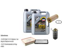 Febi Controllo Set 10L Liqui Moly Top Tec 4100 5W-40 per VW Lt 28-46 II