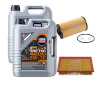 FEBI Controllo Set 10L Liqui Moly Top Tec 4200 5W-30 Per BMW 8er E31 850iCi