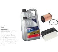 Febi Controllo Set 10L Longlife Plus 5W-30 per Mercedes-Benz Gle W166 350 D '