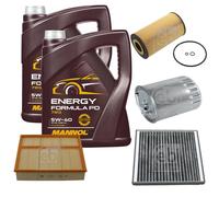 FEBI Controllo set 10L MANNOL Energy Formula PD 5W-40 per Mercedes-Benz