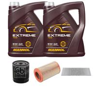 FEBI Controllo Set 10L MANNOL Extreme 5W-40 Per Citroën Jumper Kasten