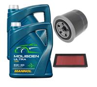 FEBI Controllo Set 10L MANNOL MOLIBDEN ULTRA 5W-30 Per Subaru SVX 3.3I 24V