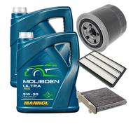 FEBI Controllo Set 10L MANNOL MOLIBDENO ULTRA 5W-30 Per Mitsubishi Pajero IV