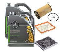 FEBI Controllo Set 10L MB 229.52 Genuine Engine 5W-30 Per Mercedes-Benz