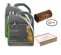 FEBI Controllo Set 10L MB 229.52 Genuine Engine 5W-30 Per Mercedes-Benz