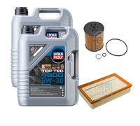 Febi Controllo Set 10L Motore Liqui Moly Top Tec 4600 5W-30 per BMW 7er E65