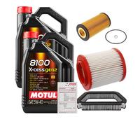 FEBI Controllo Set 10L MOTUL 8100 X-CESS 5W-40 Per Audi A8 4.2 Quattro 3.7