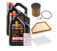 FEBI Controllo Set 10L MOTUL 8100 X-CESS 5W-40 Per BMW X5 4.8I XDRIVE