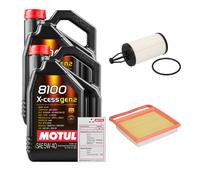 FEBI Controllo Set 10L MOTUL 8100 X-CESS 5W-40 Per Mercedes-Benz C-Klasse