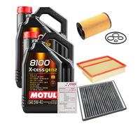 FEBI Controllo Set 10L MOTUL 8100 X-CESS 5W-40 Per Mercedes-Benz M-Klasse ML