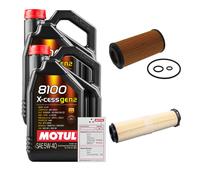 FEBI Controllo Set 10L MOTUL 8100 X-CESS 5W-40 Per Mercedes-Benz S-Klasse