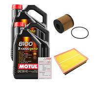 FEBI Controllo Set 10L MOTUL 8100 X-CESS 5W-40 Per Nissan Interstar