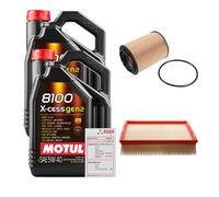 FEBI Controllo Set 10L MOTUL 8100 X-CESS 5W-40 Per VW Passat Variant 2.3 VR5