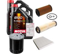 FEBI Controllo Set 10L MOTUL 8100 X-CLEAN 0W-30 Per Mercedes-Benz E-Klasse
