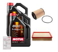 FEBI Controllo Set 10L MOTUL 8100 X-CLEAN 0W-30 Per VW Passat Variant 2.3