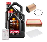 FEBI Controllo Set 10L MOTUL 8100 X-CLEAN 0W-30 Per VW Passat Variant 2.3