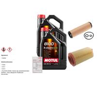 Febi Controllo Set 10L Motul 8100 x-Pulire 0W-30 per Mercedes Benz C Class