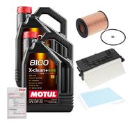 Febi Controllo Set 10L Motul 8100 x-Pulire 0W-30 per Mercedes-Benz Gle 350 a D