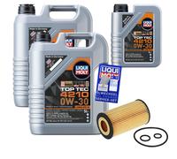 FEBI Controllo Set 11 L Liqui Moly Top Tec 4210 0W-30 Per Mercedes C-Klasse