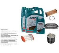 Febi Controllo Set 11L Addinol Super Light 0540 per . Audi A8 4E_3.0
