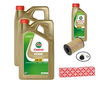 Febi Controllo Set 11L castrol edge Titanio FST 5W-30 Ll per Per BMW 5er