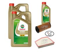 FEBI Controllo Set 11L Castrol EDGE Titanium FST 5W-30 LL Per BMW 5er