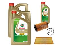 FEBI Controllo Set 11L Castrol EDGE Titanium FST 5W-30 LL Per Mercedes-Benz