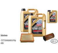 FEBI Controllo set 11L LIQUI MOLY 10W-40 Leichtlauf per Mercedes Sprinter