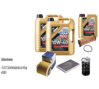Febi Controllo Set 11L Liqui Moly 10W-40 Scorrevolezza per Audi A6 Allroad