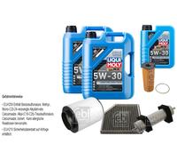Febi Controllo Set 11L Liqui Moly 5W-30 da Molto Tempo High-Tech per di Audi A8