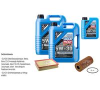 Febi Controllo Set 11L Liqui Moly 5W-30 da Molto Tempo High-Tech per Mercedes