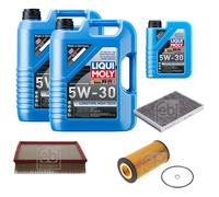 FEBI Controllo Set 11L LIQUI MOLY 5W-30 Longtime High Tech Per Audi Allroad