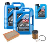FEBI Controllo Set 11L LIQUI MOLY 5W-30 Longtime High Tech Per BMW 7Er E65