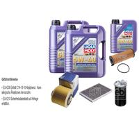 Febi Controllo Set 11L Liqui Moly 5W-40 Bassa Visciosità Alto Tech. per Audi
