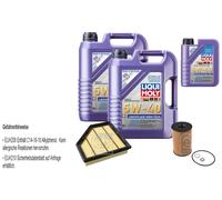 Febi Controllo Set 11L Liqui Moly 5W-40 Basso Attrito High-Tech per BMW