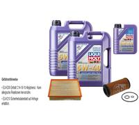 FEBI Controllo set 11L LIQUI MOLY 5W-40 Leichtlauf High-Tech per Mercedes