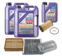 FEBI Controllo Set 11L LIQUI MOLY 5W-40 Leichtlauf High Tech Per Mercedes M