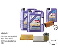 Febi Controllo Set 11L Liqui Moly 5W40 Bassa Visciosità Alto Tech per Mercedes