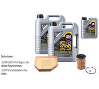 FEBI Controllo Set 11L LIQUI MOLY TOP TEC 4100 5W-40 Per BMW 5 Serie F10