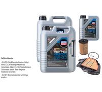 FEBI Controllo Set 11L Liqui Moly Top Tec 4600 5W-30 Per BMW 6 Gran Coupe