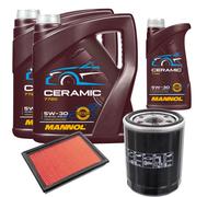 FEBI Controllo Set 11L MANNOL Ceramic 5W-30 Adatto Per Infiniti FX