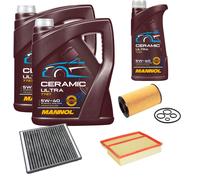 FEBI Controllo Set 11L MANNOL Ceramic 5W-40 Per Mercedes-Benz M-Klasse ML