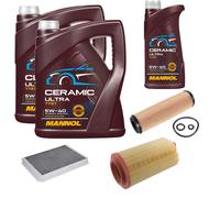 FEBI Controllo Set 11L MANNOL Ceramic 5W-40 Per Mercedes-Benz Sprinter 35-T