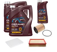 FEBI Controllo Set 11L MANNOL Ceramic 5W-40 Per VW Passat Variant 2.3 VR5