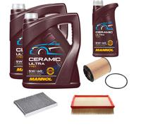 FEBI Controllo Set 11L MANNOL Ceramic 5W-40 Per VW Passat Variant 4.0 W8