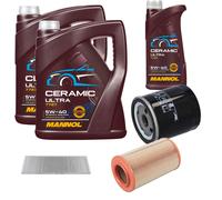 Febi Controllo Set 11L mannol Ceramica 5W-40 per Citroën Jumper Cassone 2.2