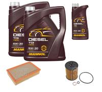 Febi Controllo Set 11L mannol Diesel Tdi 5W-30 per BMW Serie 7er E65 E66