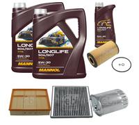 FEBI Controllo Set 11L MANNOL LONGLIFE 504/507 5W-30 Per Mercedes-Benz