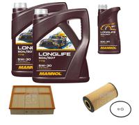 FEBI Controllo Set 11L MANNOL LONGLIFE 504/507 5W-30 Per Mercedes-Benz