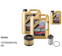 Febi Controllo Set 11L Motore Liqui Moly 10W-40 Basso Attrito per Audi A6 Avant